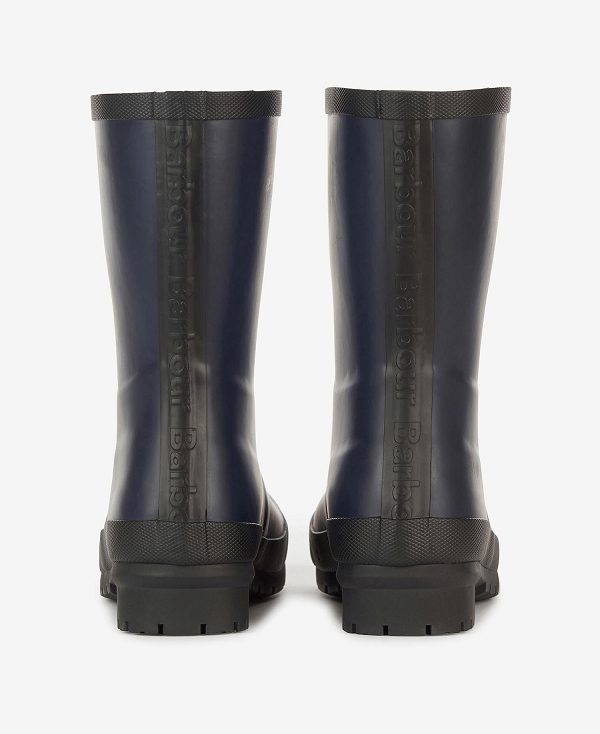 Barbour Banbury Wellington Boots Navy | BABO89917