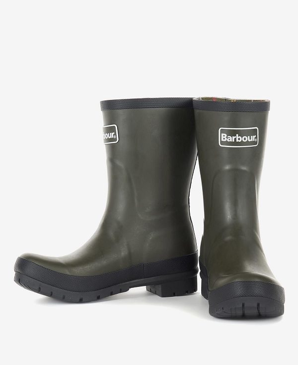 Barbour Banbury Wellington Boots Olive | BABO89916