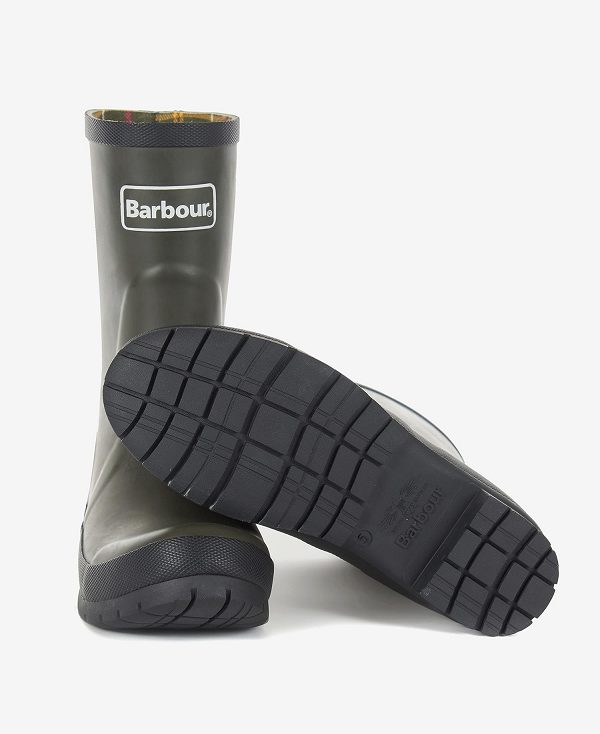 Barbour Banbury Wellington Boots Olive | BABO89916