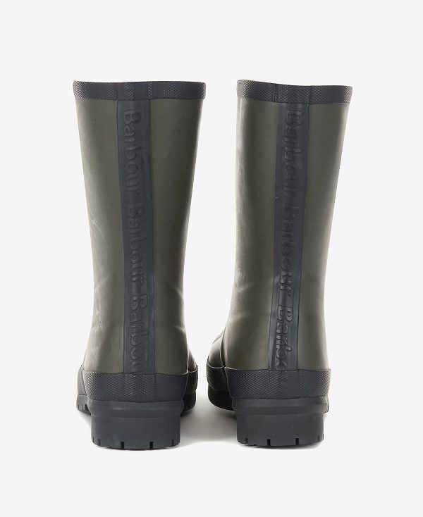 Barbour Banbury Wellington Boots Olive | BABO89916