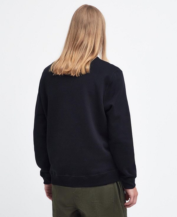 Barbour Barbour X Maison Kitsuné Beaufort Fox Sweatshirt Classic Black | BABO88440