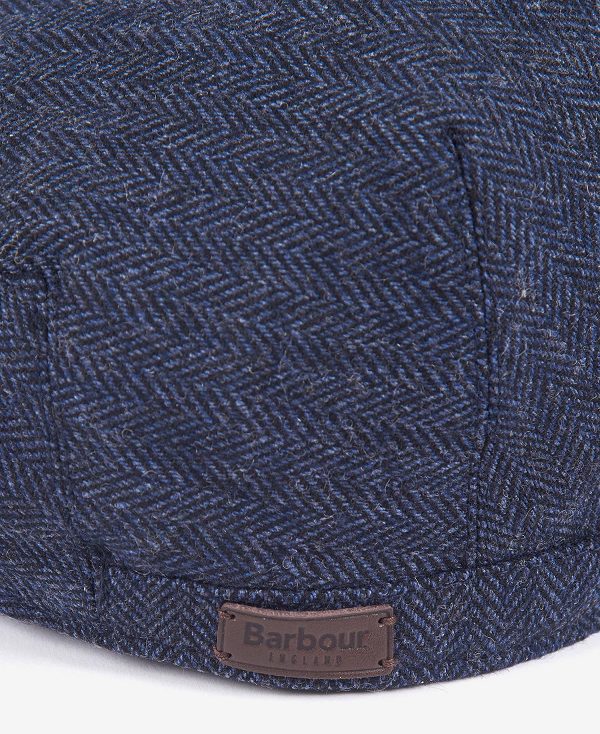 Barbour Barlow Flat Cap Navy | BABO89015