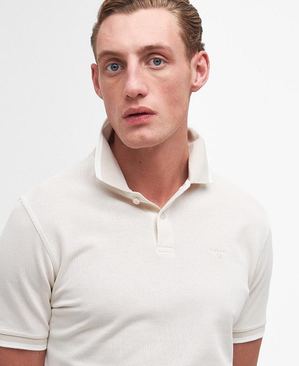 Barbour Barnard Short-sleeved Polo Shirt Rainy Day | BABO88192