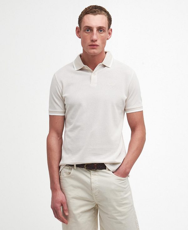 Barbour Barnard Short-sleeved Polo Shirt Rainy Day | BABO88192