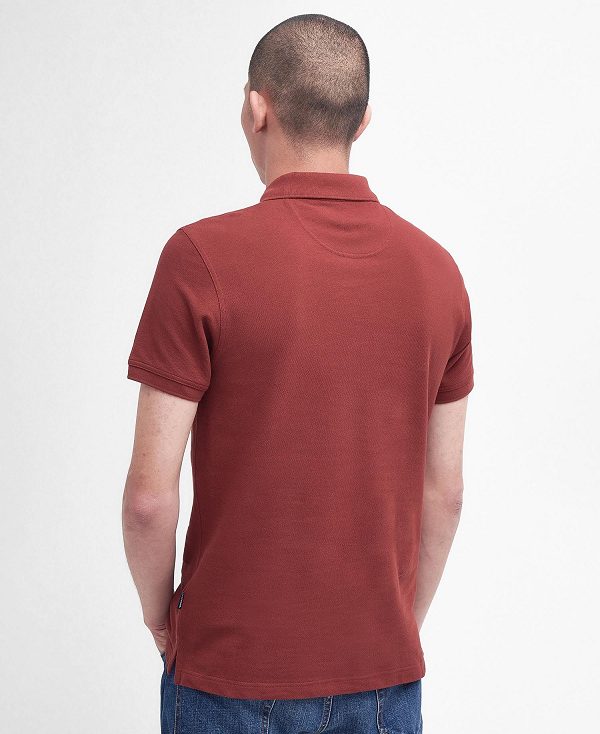 Barbour Barwick Polo Shirt Red | BABO88060