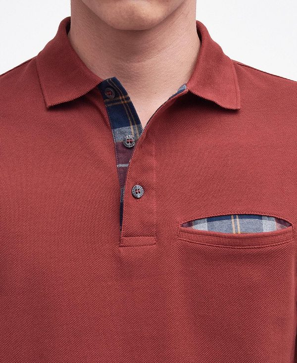 Barbour Barwick Polo Shirt Red | BABO88060