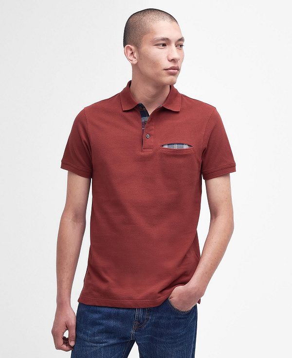 Barbour Barwick Polo Shirt Red | BABO88060