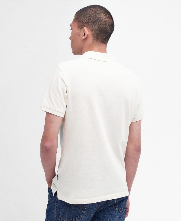 Barbour Barwick Polo Shirt White | BABO88120