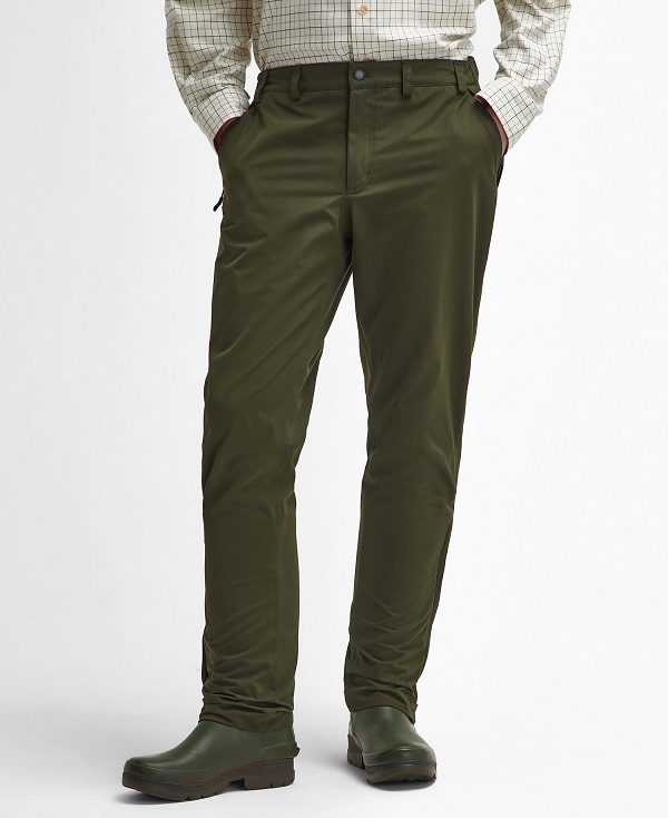 Barbour Beaconsfield Active Trousers Green | BABO88825