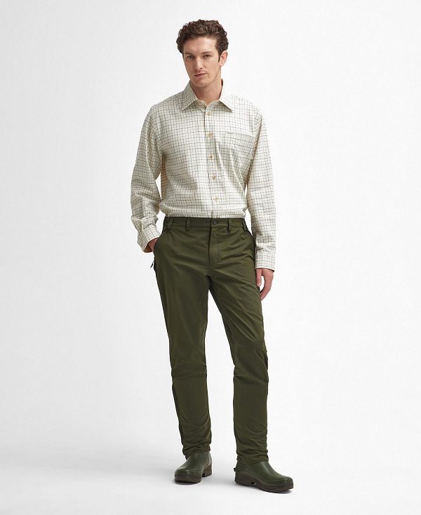 Barbour Beaconsfield Active Trousers Green | BABO88825