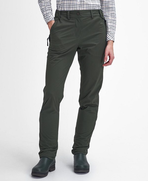 Barbour Beaconsfield Active Waterproof Trousers Olive | BABO89848