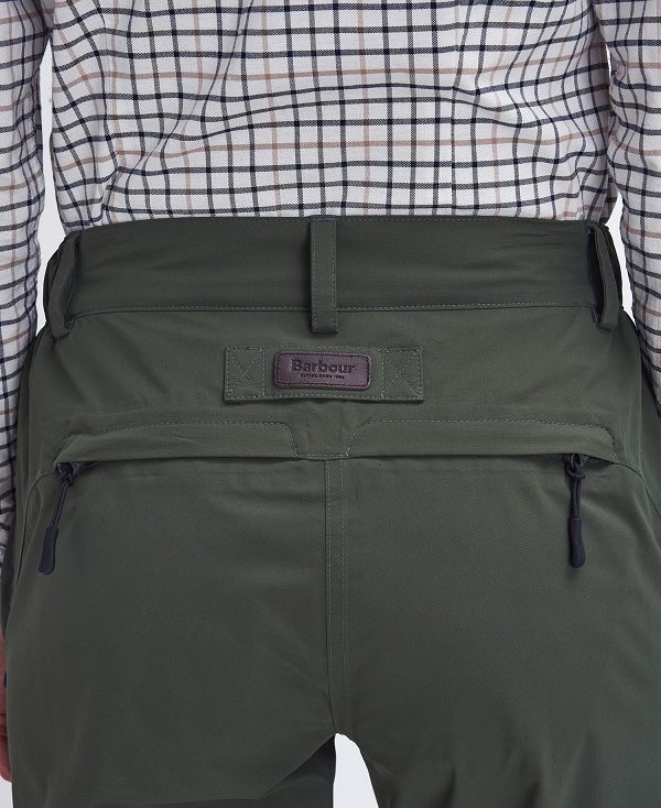 Barbour Beaconsfield Active Waterproof Trousers Olive | BABO89848