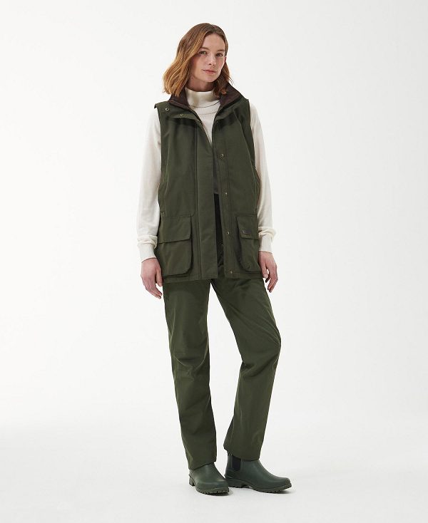 Barbour Beaconsfield Gilet Olive | BABO89462