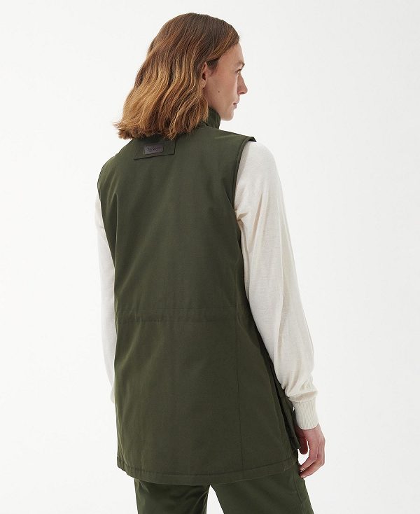 Barbour Beaconsfield Gilet Olive | BABO89462