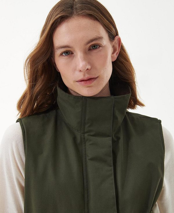 Barbour Beaconsfield Gilet Olive | BABO89462