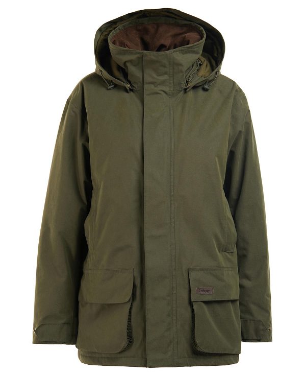 Barbour Beaconsfield Waterproof Jacket Olive | BABO89396