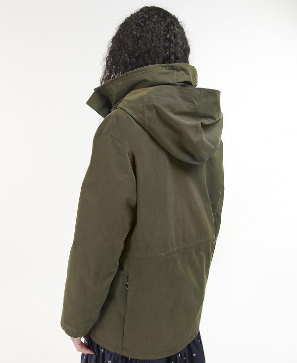 Barbour Beaconsfield Waterproof Jacket Olive | BABO89396