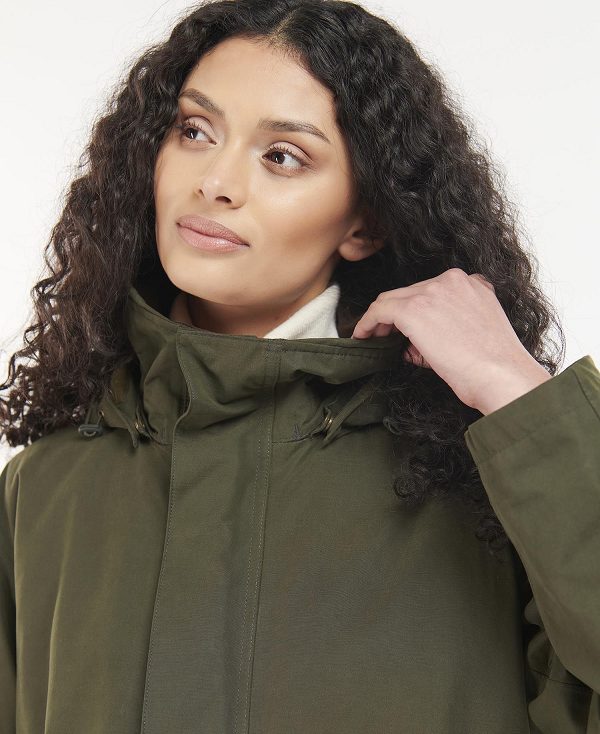 Barbour Beaconsfield Waterproof Jacket Olive | BABO89396