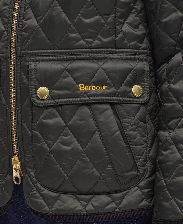 Barbour Beadnell Fitted Quilted Jacket Sage/Ancient | BABO89351