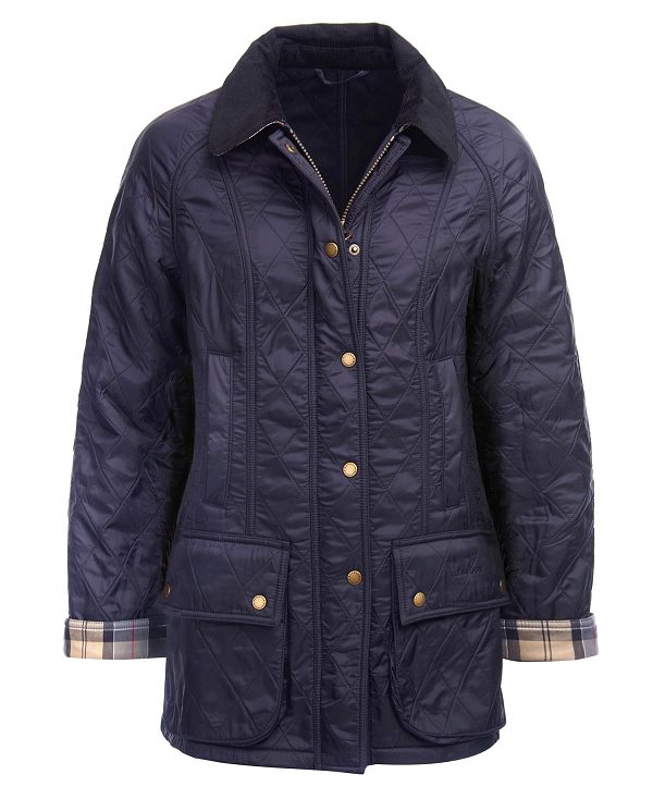 Barbour Beadnell Polarquilt Jacket Navy | BABO89345