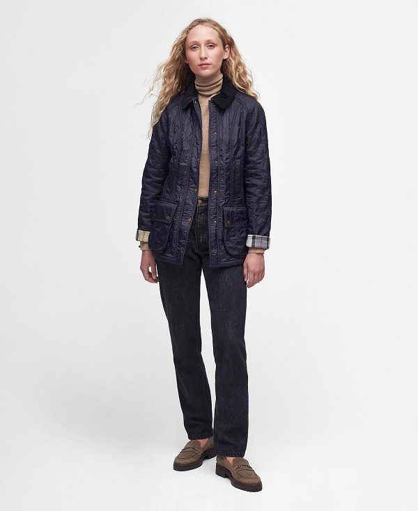 Barbour Beadnell Polarquilt Jacket Navy | BABO89345