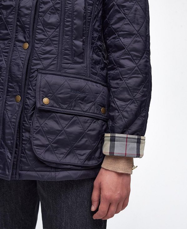 Barbour Beadnell Polarquilt Jacket Navy | BABO89345