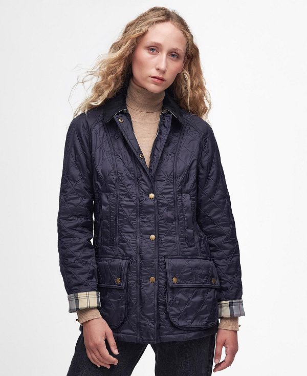 Barbour Beadnell Polarquilt Jacket Navy | BABO89345