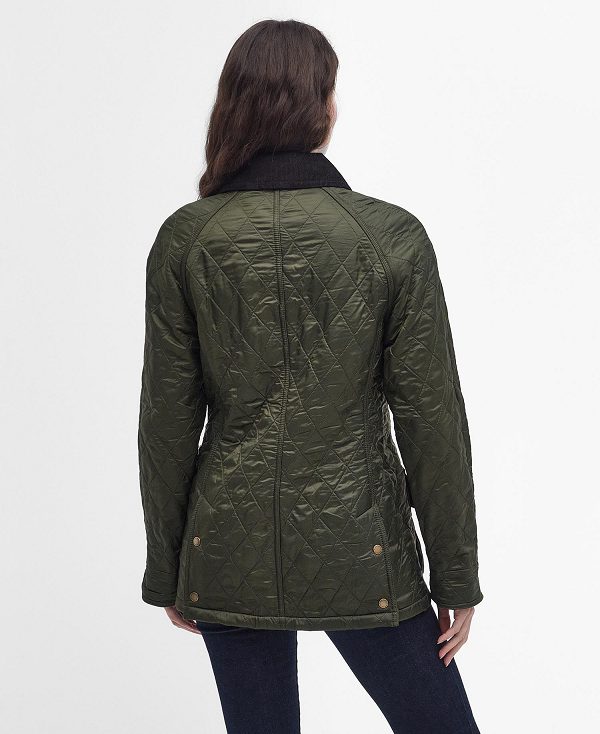 Barbour Beadnell Polarquilt Jacket Olive | BABO89326