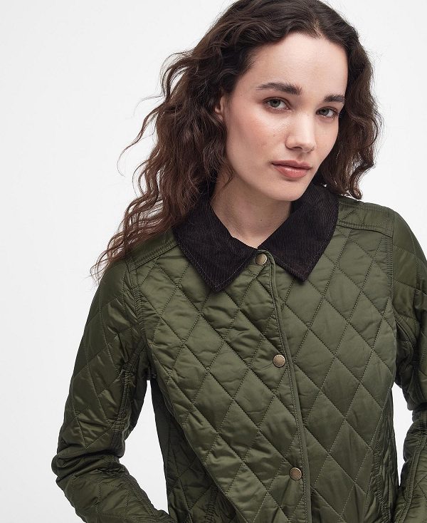 Barbour Beadnell Polarquilt Jacket Olive | BABO89326