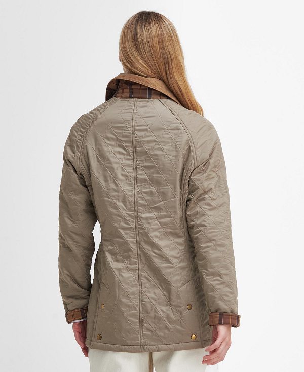 Barbour Beadnell Polarquilt Jacket Sand Dune/Brown | BABO89325