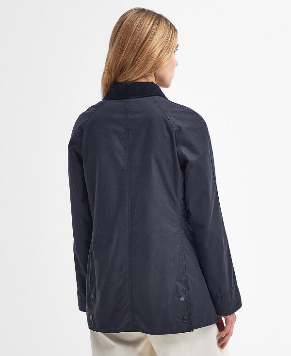 Barbour Beadnell® Waxed Jacket Navy | BABO89181