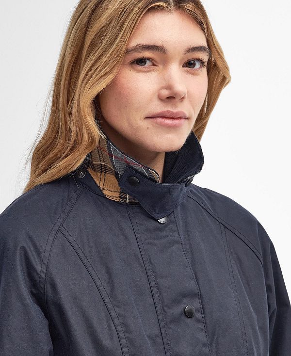 Barbour Beadnell® Waxed Jacket Navy | BABO89181