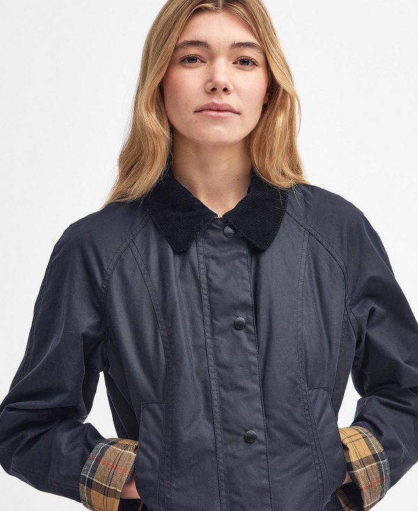 Barbour Beadnell® Waxed Jacket Navy | BABO89181