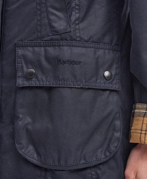 Barbour Beadnell® Waxed Jacket Navy | BABO89181