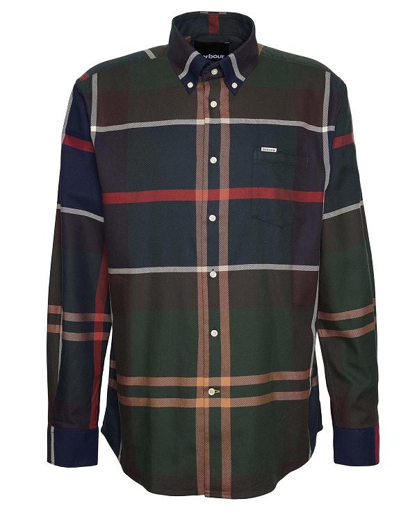 Barbour Bearpark Regular Long-sleeved Shirt Multi | BABO87898