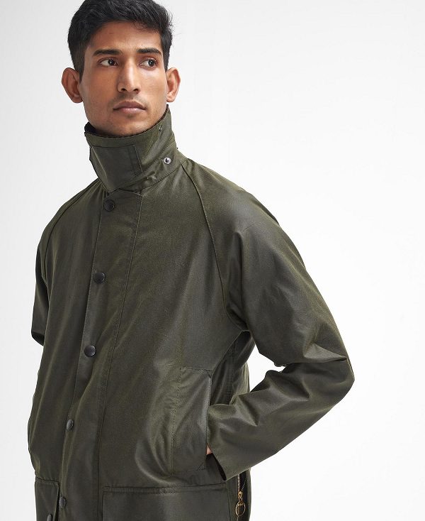 Barbour Beaufort® Waxed Jacket Archive Olive | BABO87223