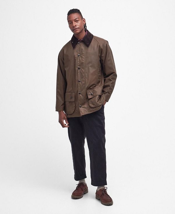 Barbour Beaufort® Waxed Jacket Bark | BABO87169