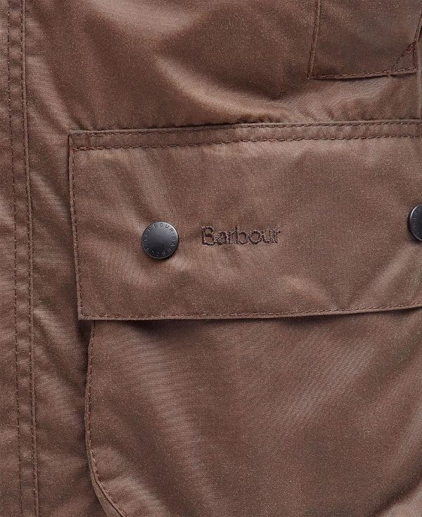 Barbour Beaufort® Waxed Jacket Bark | BABO87169