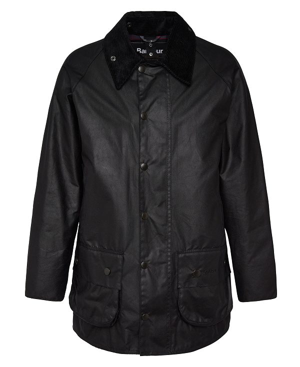 Barbour Beaufort® Waxed Jacket Black | BABO87171