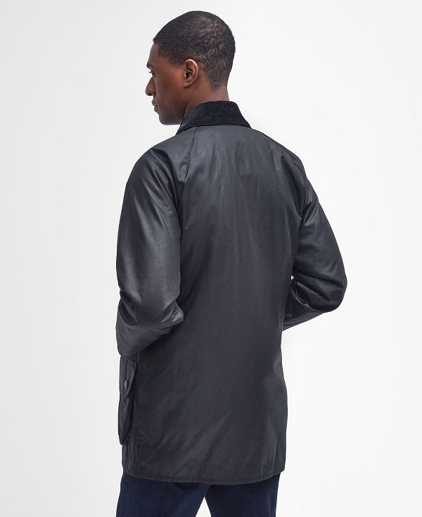 Barbour Beaufort® Waxed Jacket Black | BABO87171