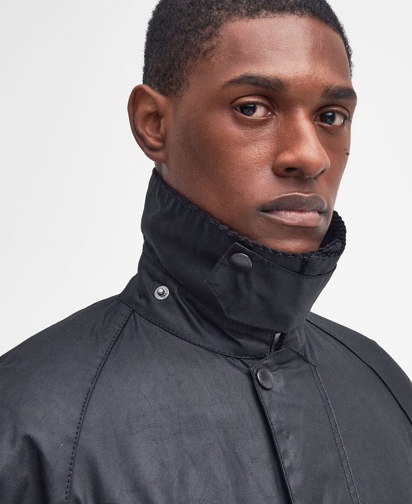 Barbour Beaufort® Waxed Jacket Black | BABO87171