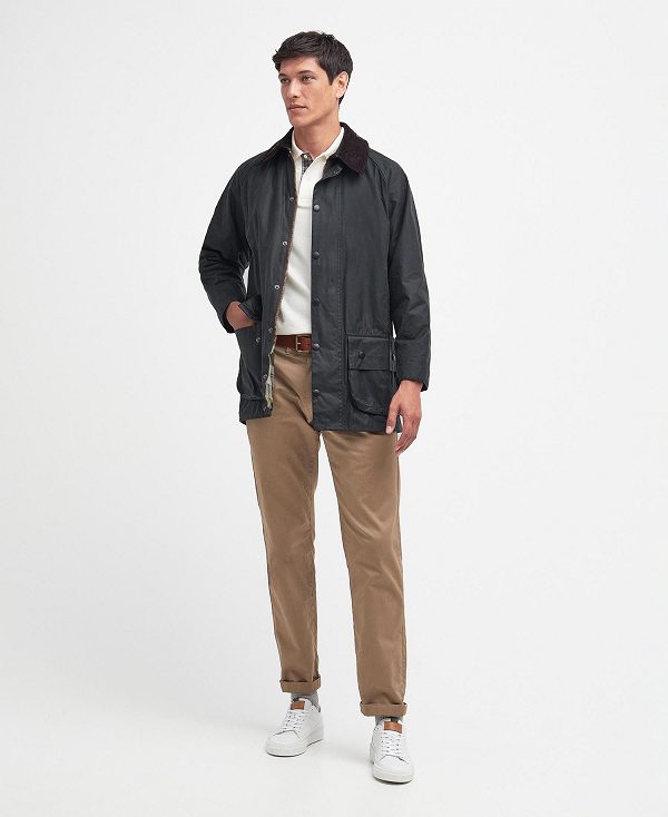 Barbour Beaufort® Waxed Jacket Sage | BABO87180