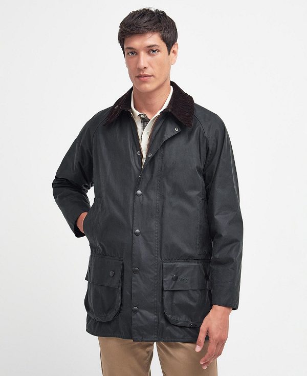 Barbour Beaufort® Waxed Jacket Sage | BABO87180