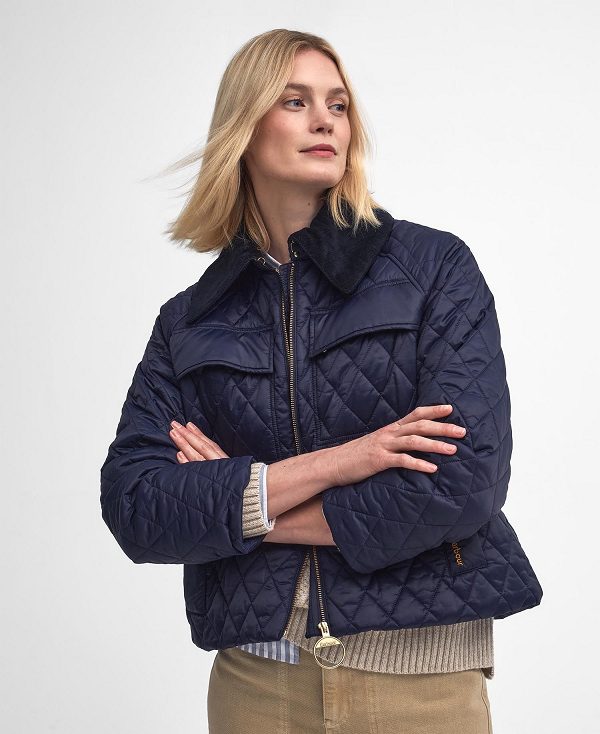 Barbour Beauly Quilted Jacket Navy/Classic | BABO89375