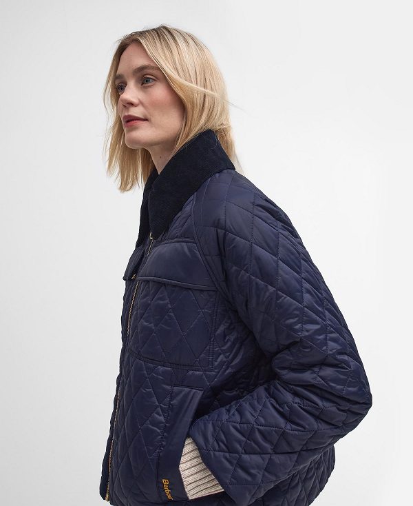 Barbour Beauly Quilted Jacket Navy/Classic | BABO89375