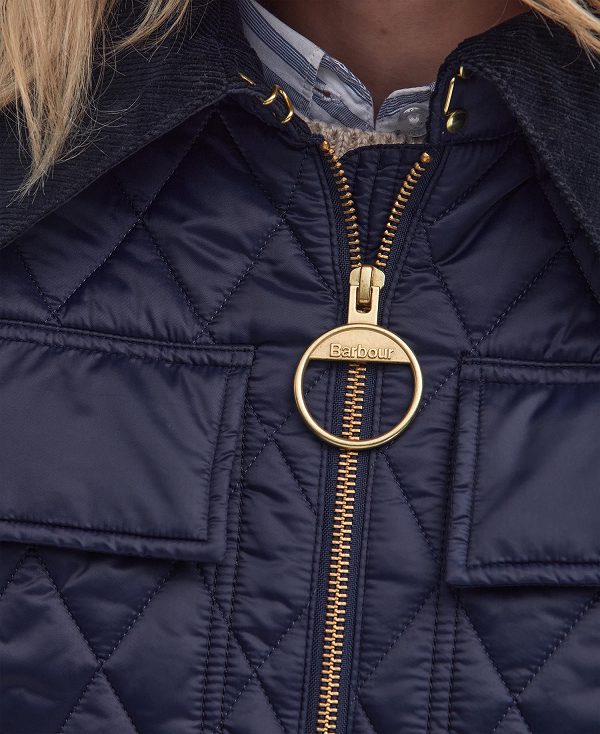 Barbour Beauly Quilted Jacket Navy/Classic | BABO89375