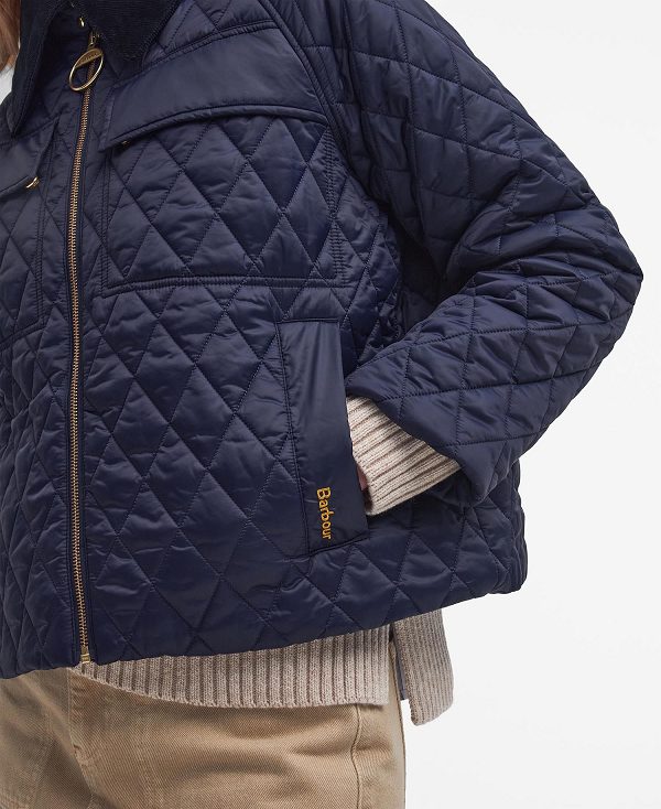 Barbour Beauly Quilted Jacket Navy/Classic | BABO89375