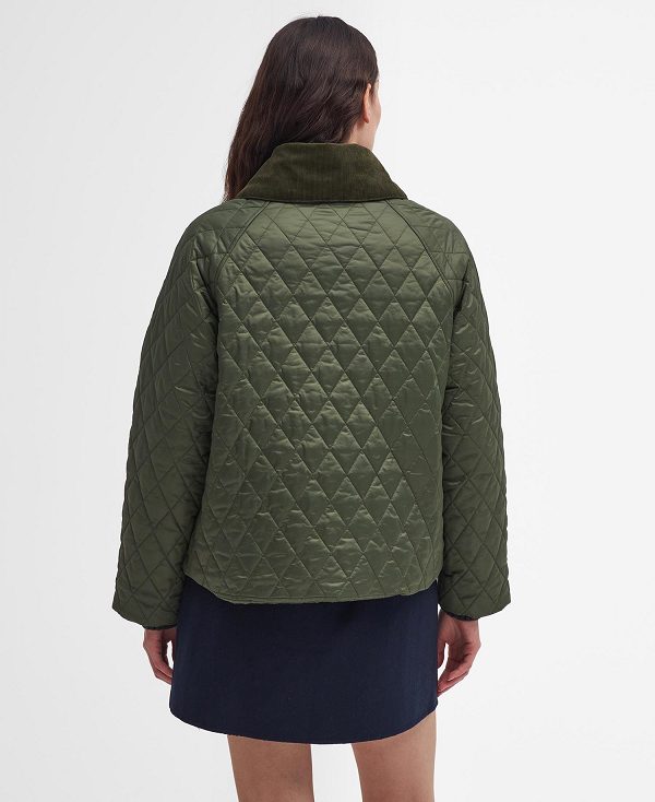 Barbour Beauly Quilted Jacket Olive/Ancient | BABO89362