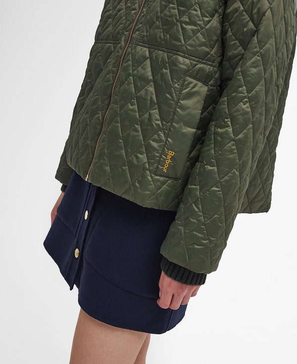 Barbour Beauly Quilted Jacket Olive/Ancient | BABO89362