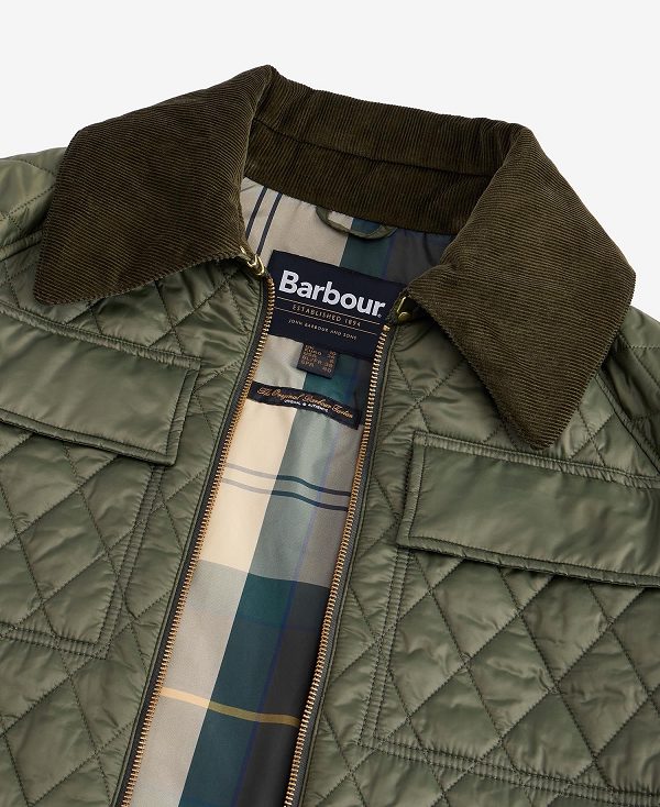 Barbour Beauly Quilted Jacket Olive/Ancient | BABO89362